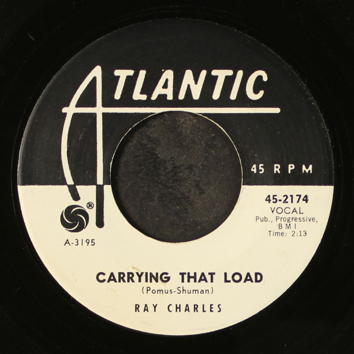 feelin' sad / carrying that load by RAY CHARLES
