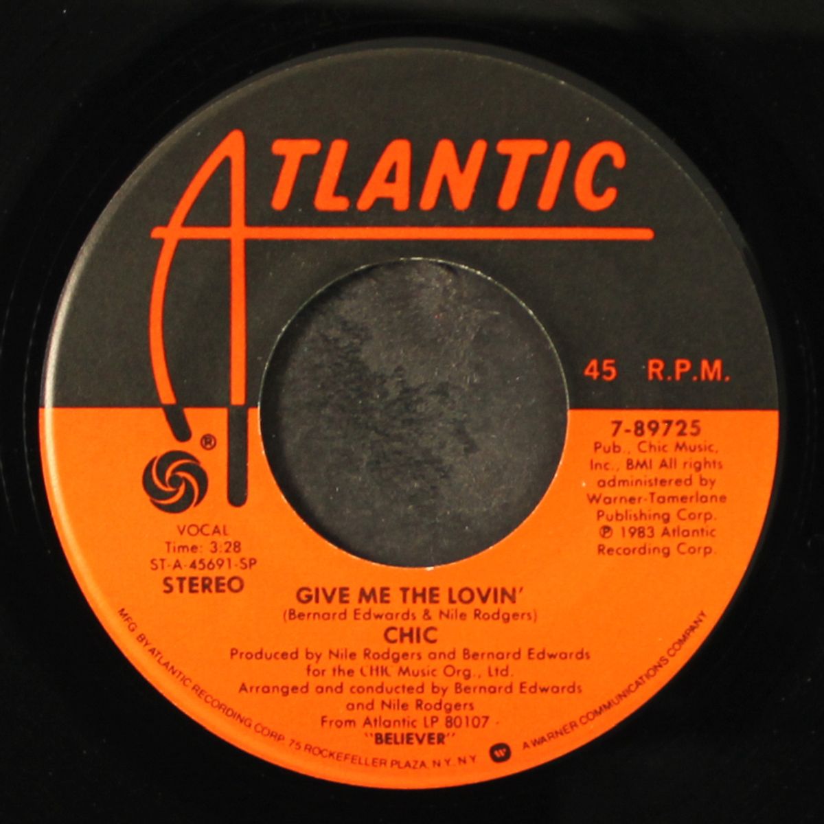 give me the lovin' / you got some love for me by CHIC
