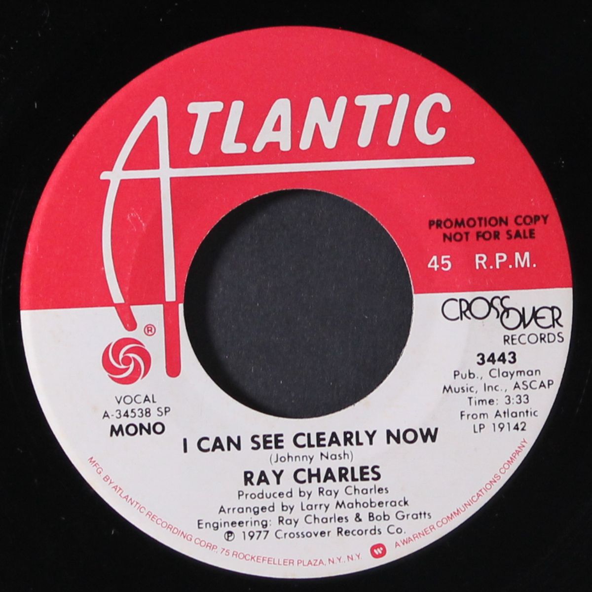 i can see clearly now / mono by RAY CHARLES