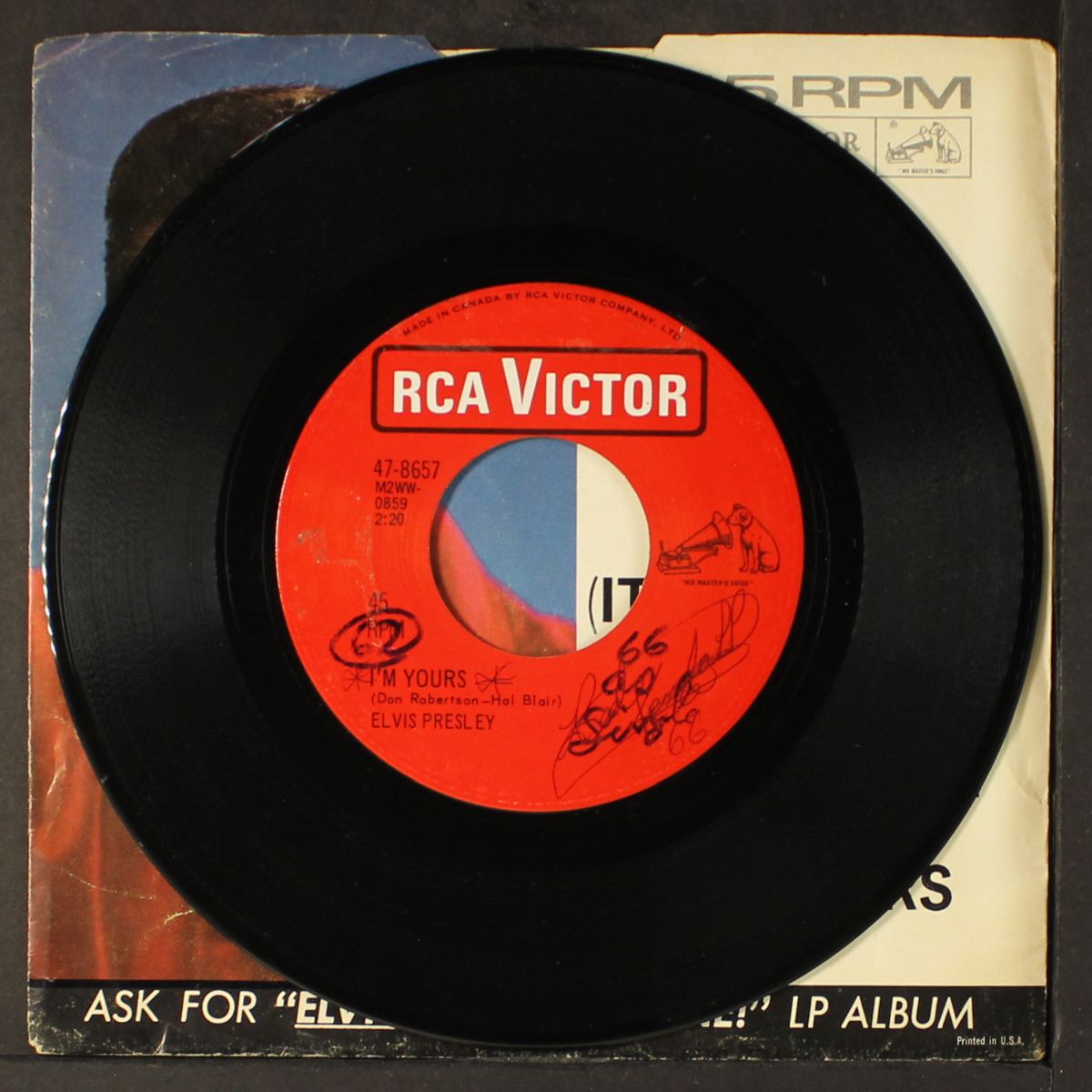 i'm yours / long lonely highway by ELVIS PRESLEY