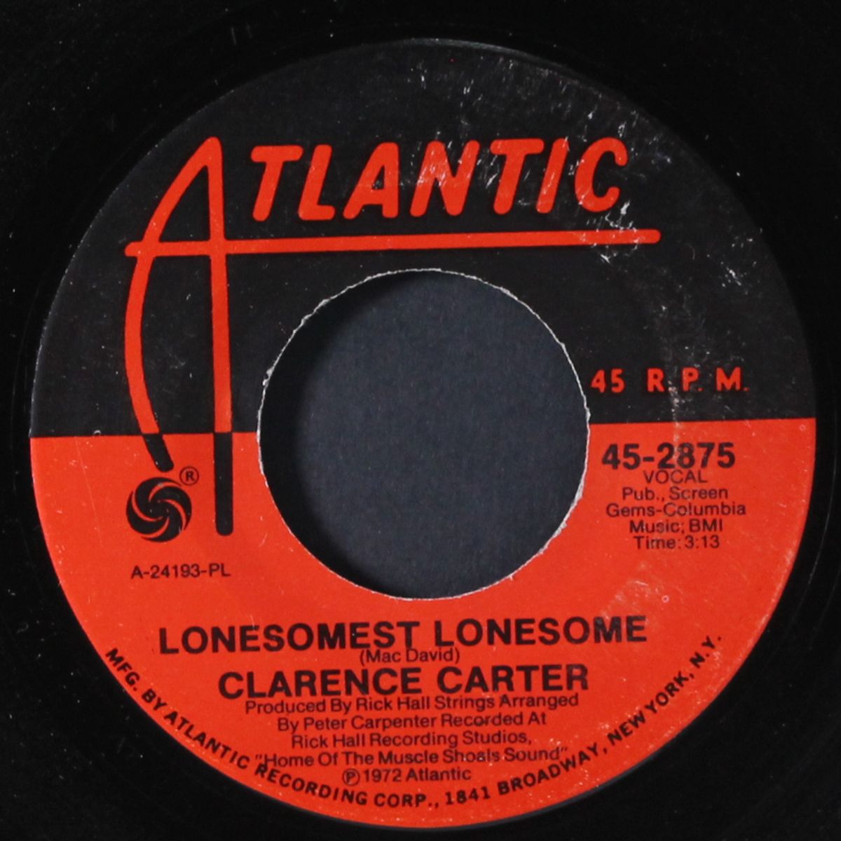 if you can't beat 'em / lonesomest lonesome by CLARENCE CARTER & CANDI