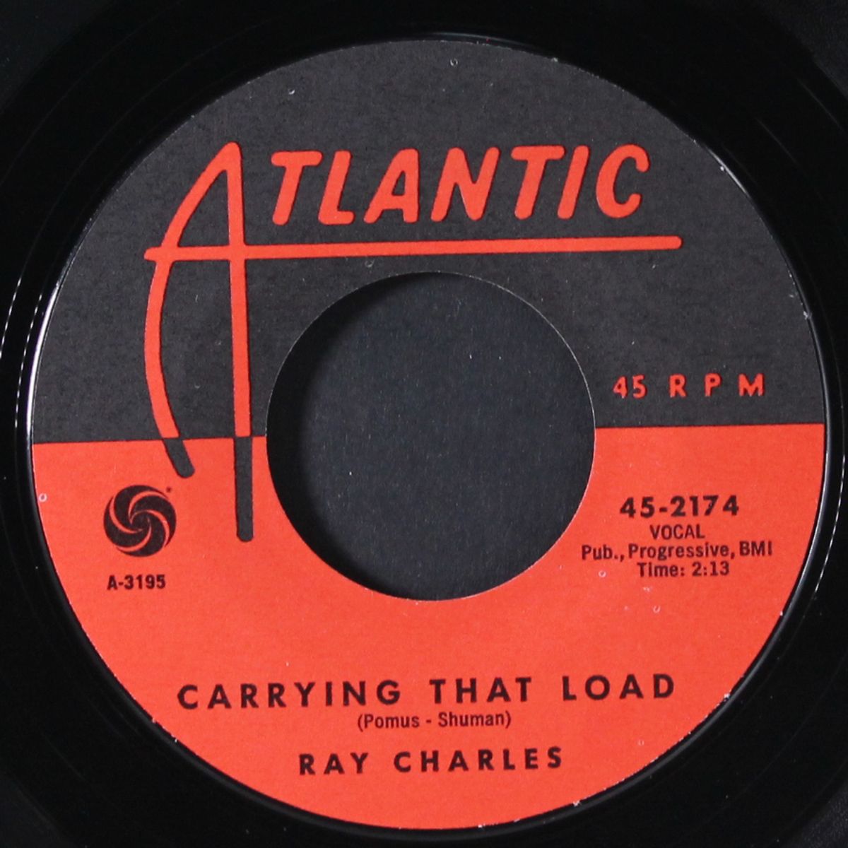 feelin' sad / carryin' that load by RAY CHARLES