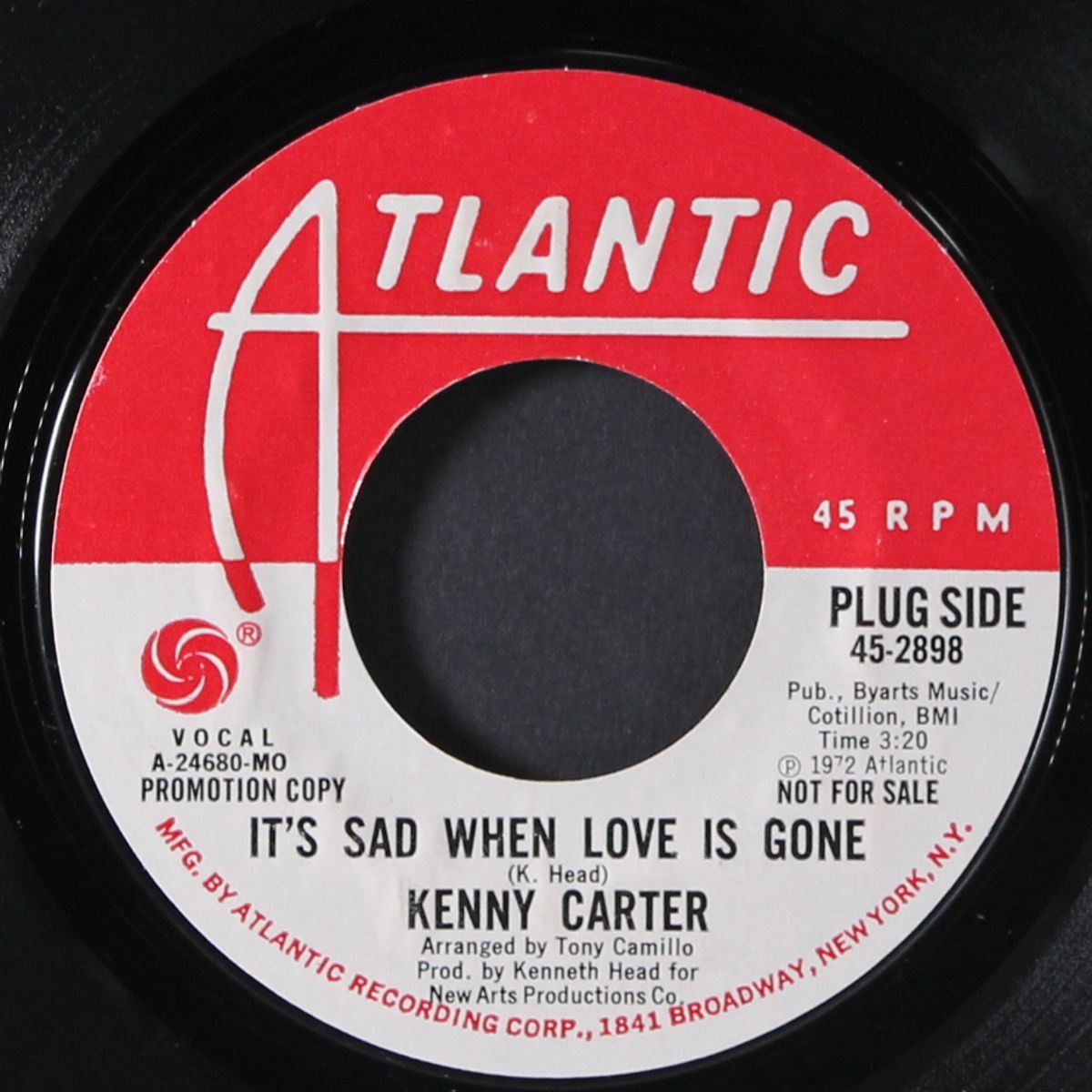 it's sad when love is gone by KENNY CARTER
