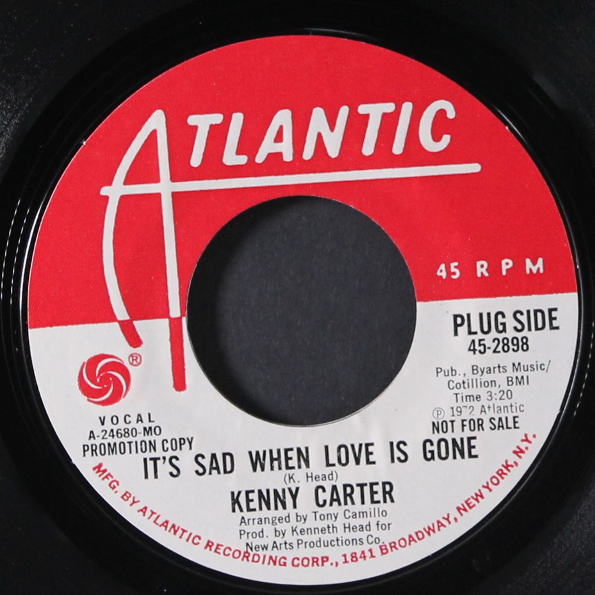 it's sad when love is gone by KENNY CARTER