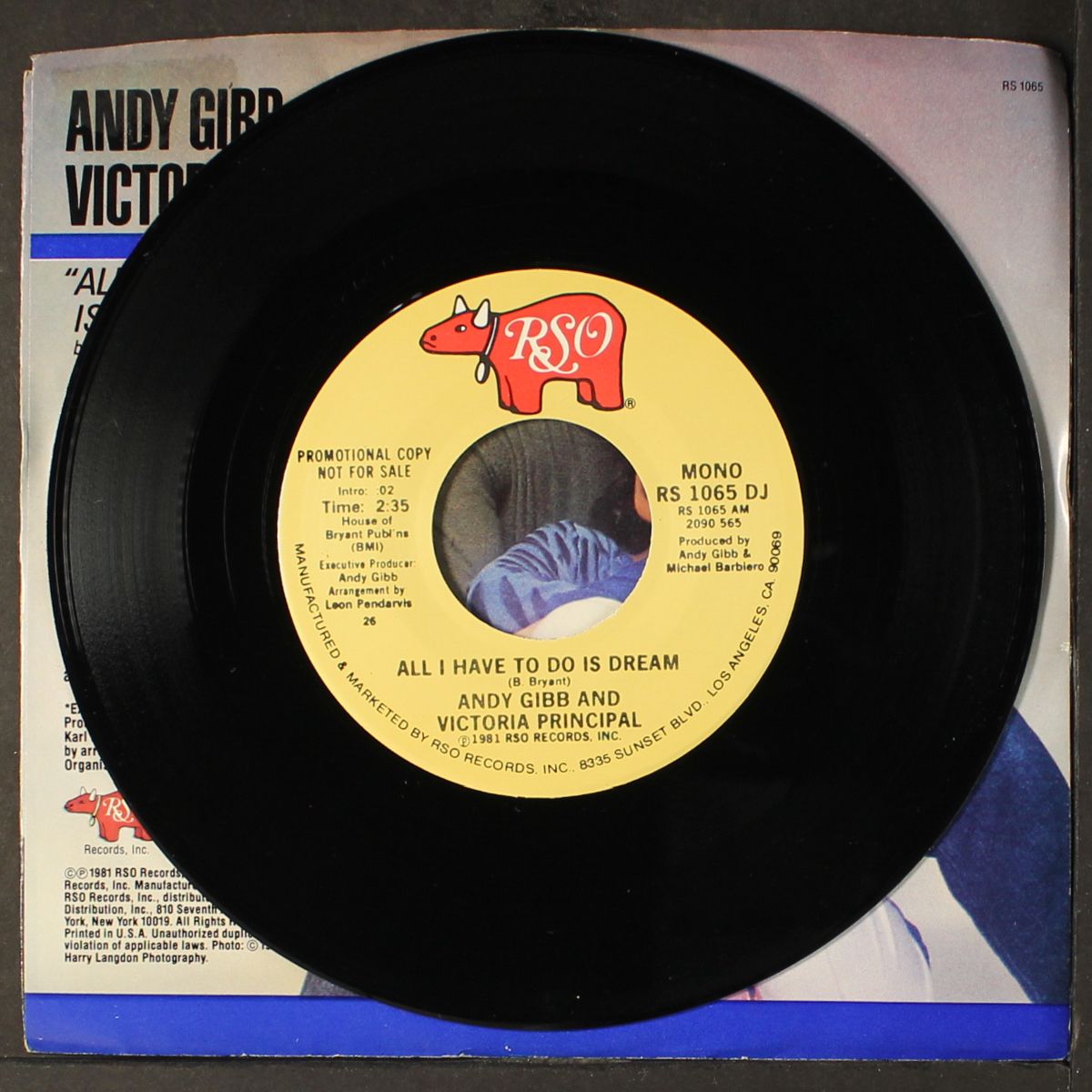 all i have to do is dream / mono by ANDY GIBB & VICTORIA PRINCIPAL