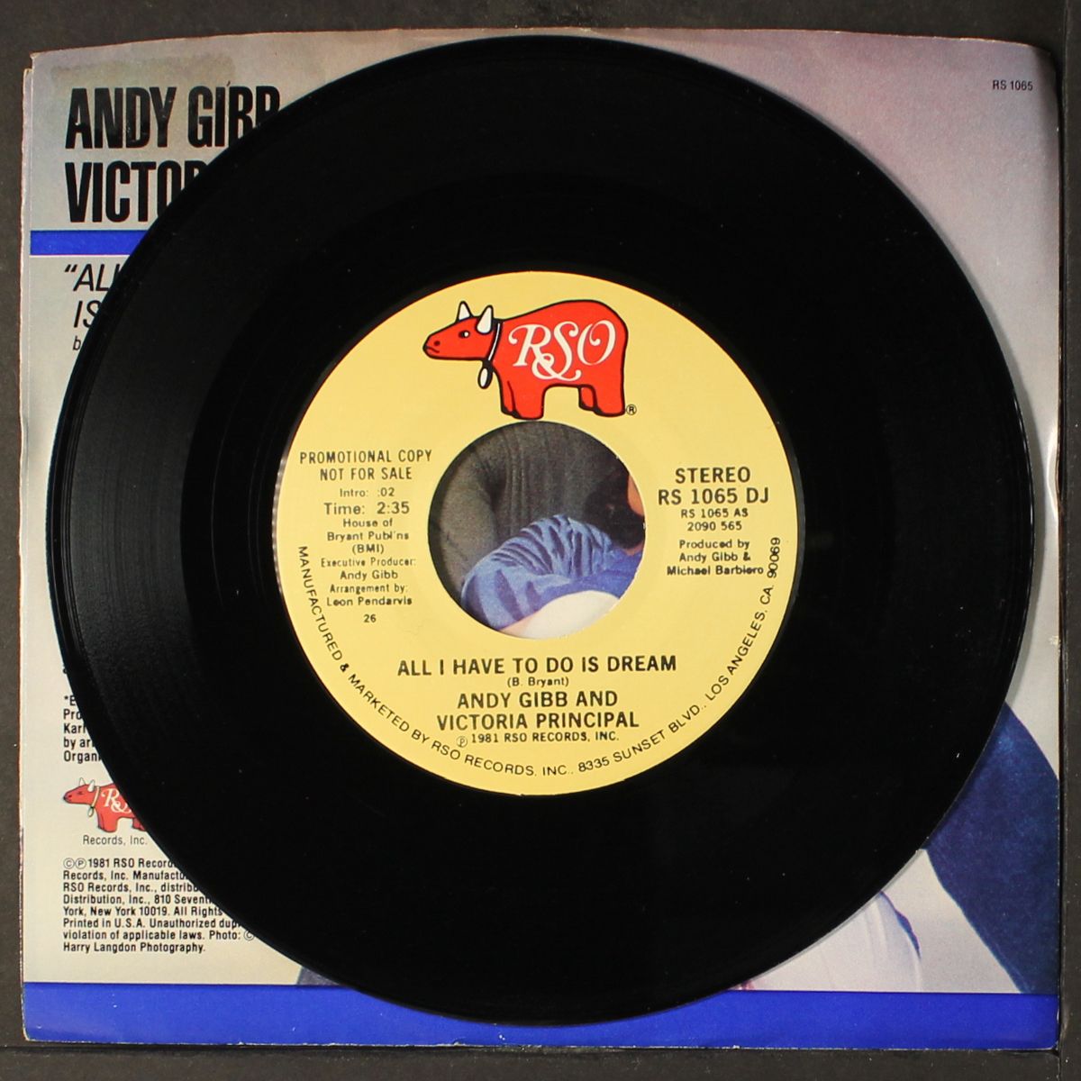 all i have to do is dream / mono by ANDY GIBB & VICTORIA PRINCIPAL