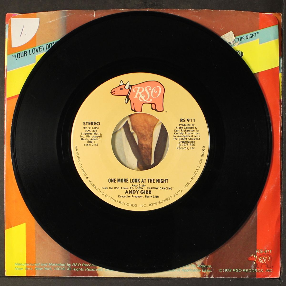 (our love) don't throw it all away / mono by ANDY GIBB