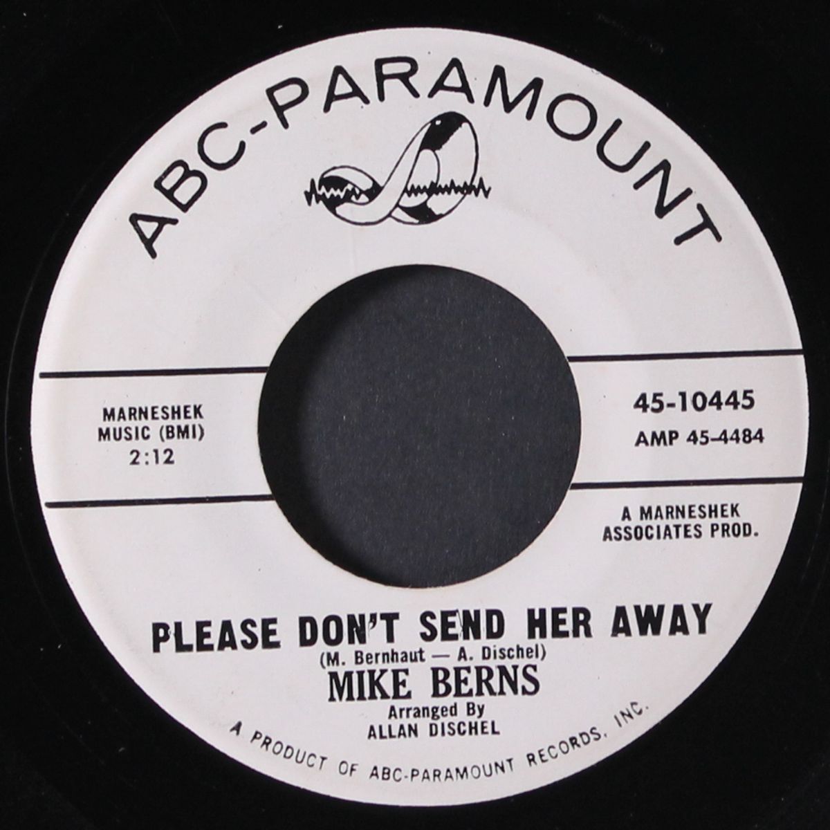 please don't send her away / getting off by MIKE BERNS