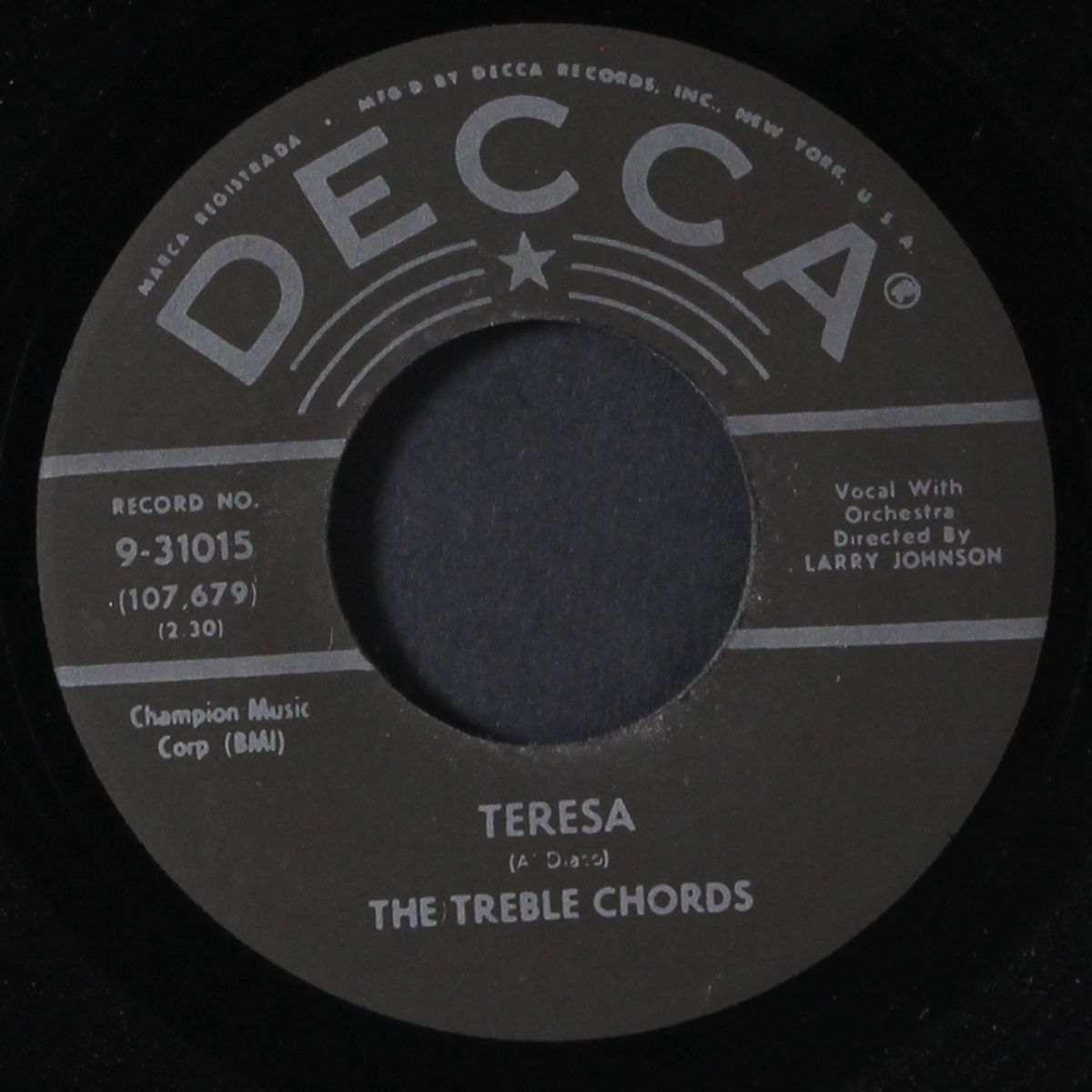 teresa / my little girl by TREBLE CHORDS