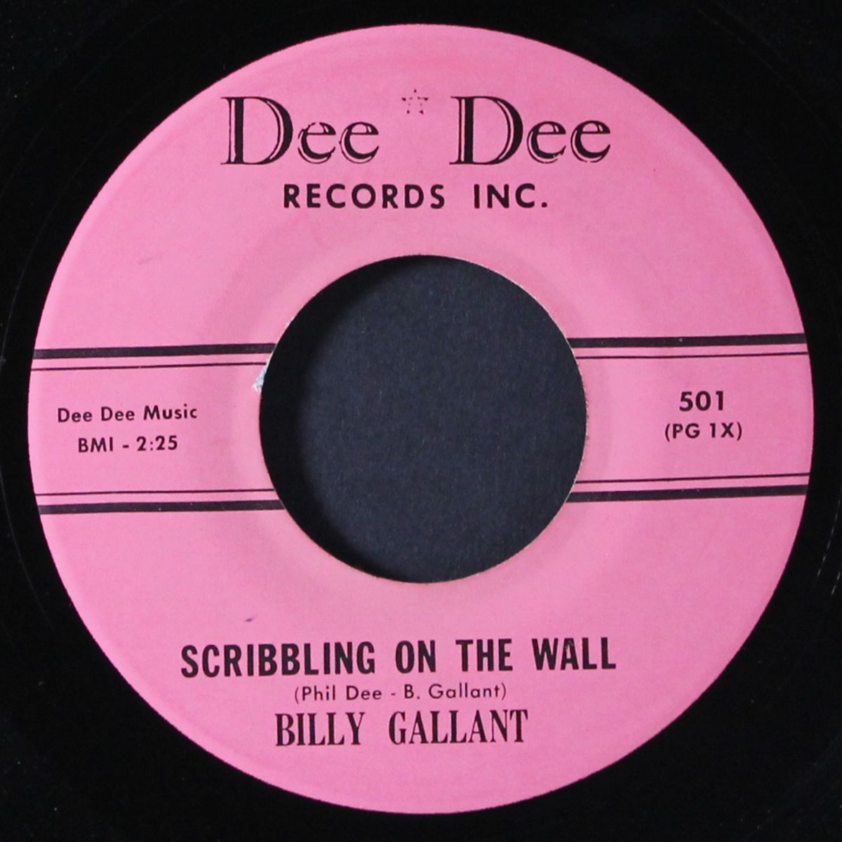 scribbling on the wall / thinking hoping wishing by BILLY GALLANT