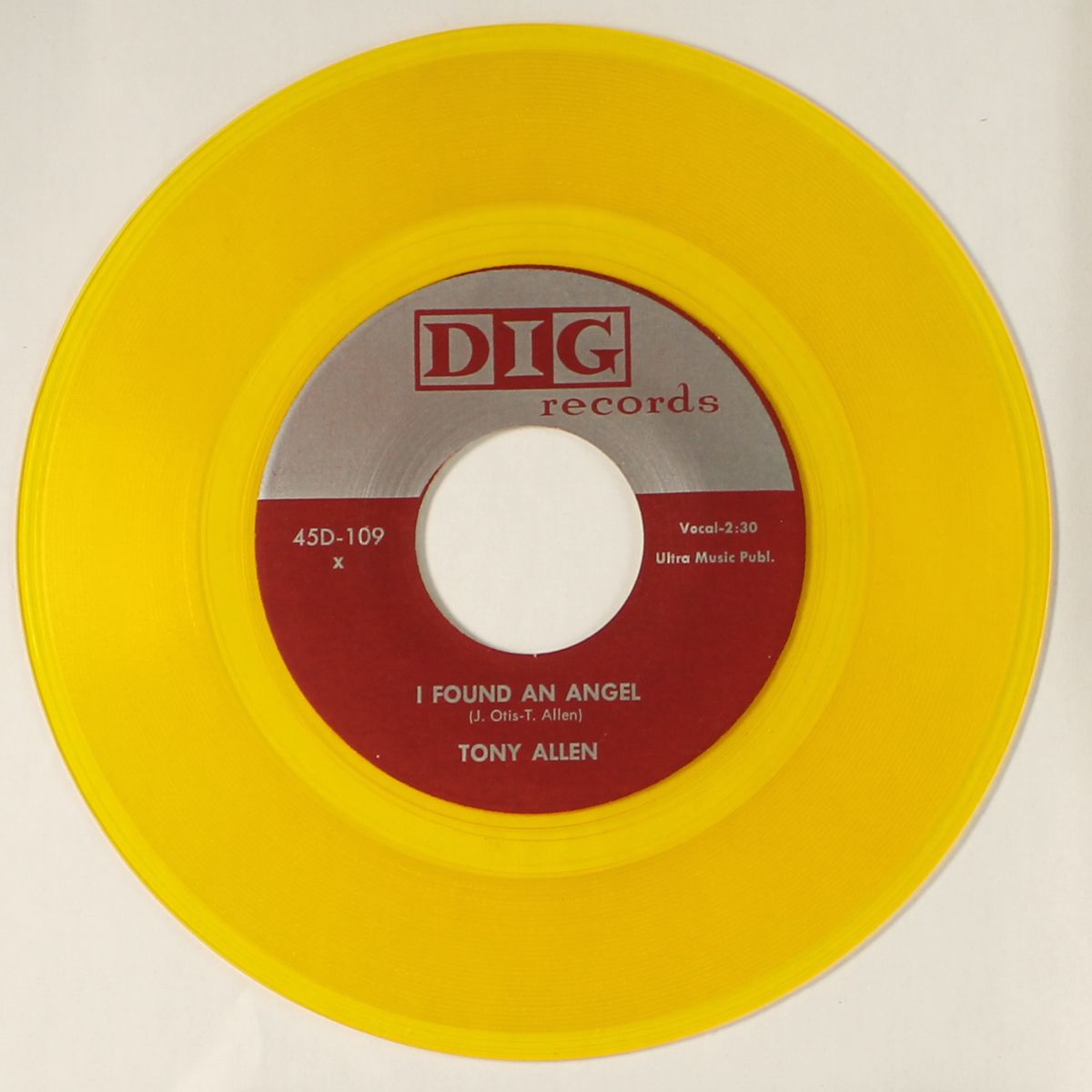 i found an angel / i'm dreaming by TONY ALLEN