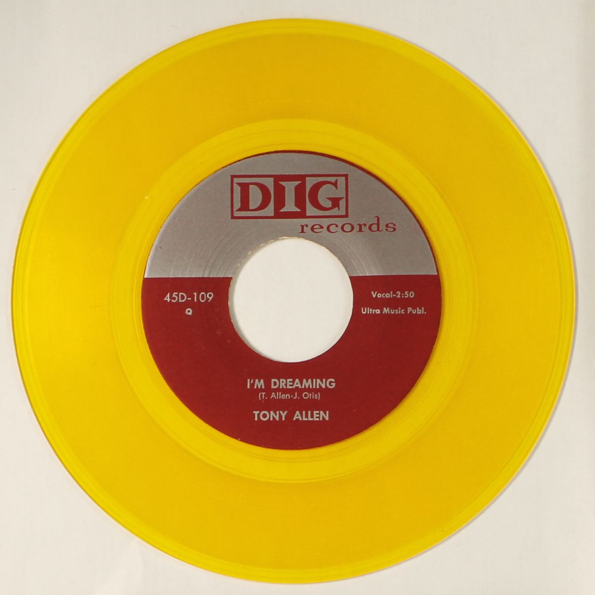 i found an angel / i'm dreaming by TONY ALLEN