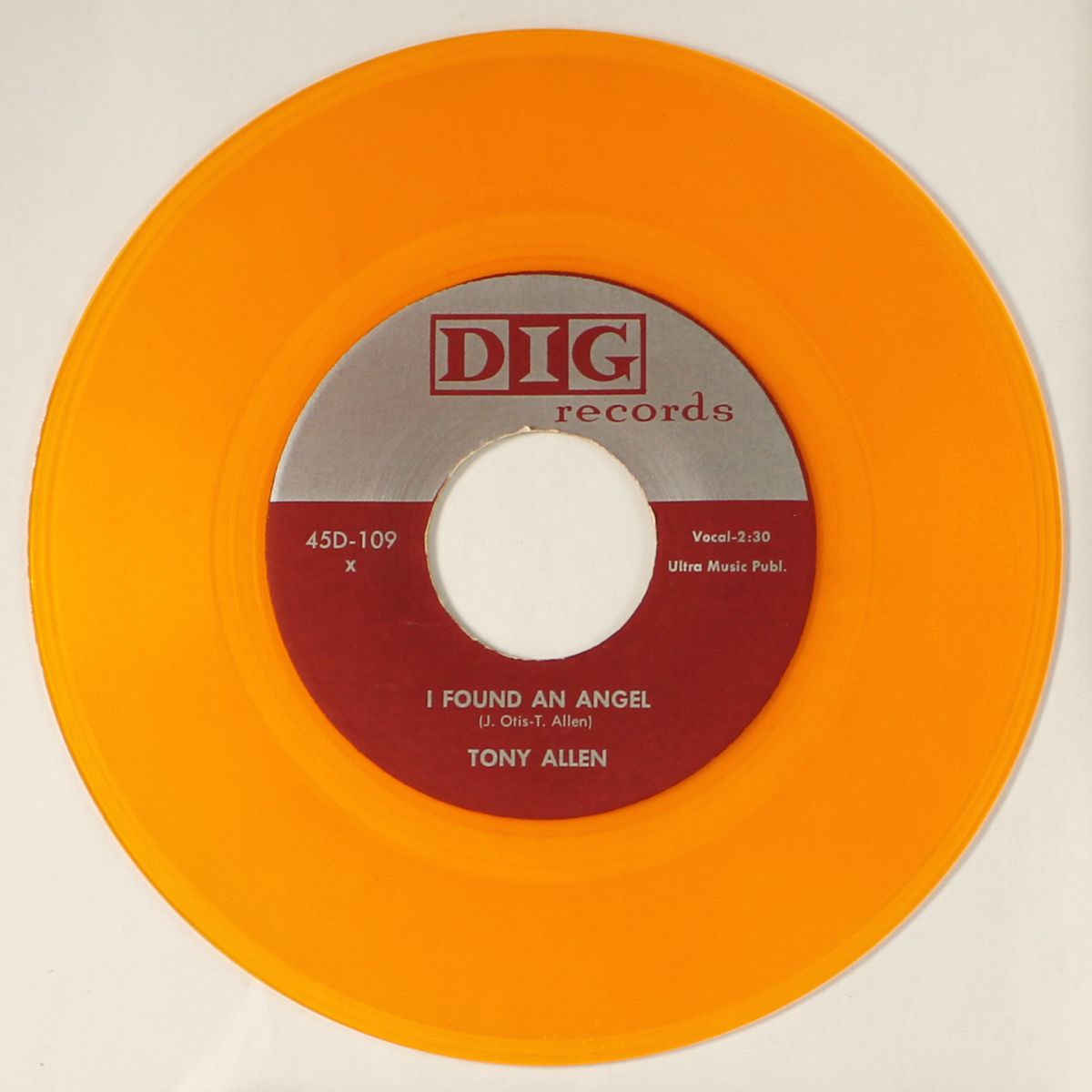 i found an angel / i'm dreaming by TONY ALLEN