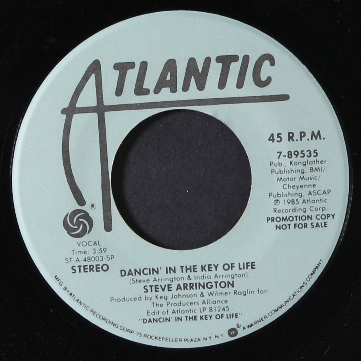 dancin' in the key of life by STEVE ARRINGTON