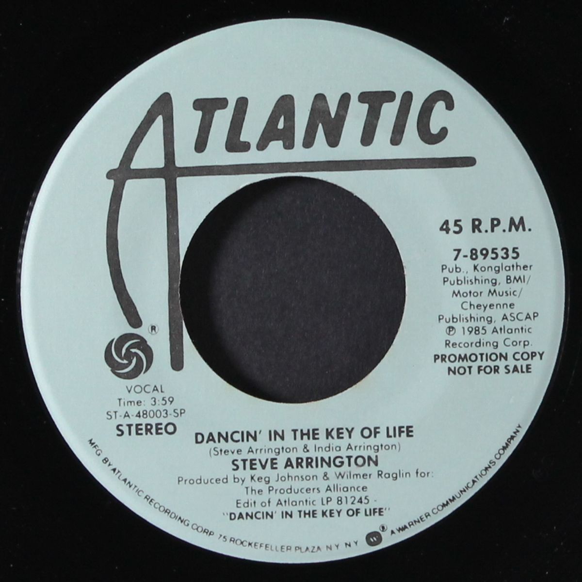 dancin' in the key of life by STEVE ARRINGTON