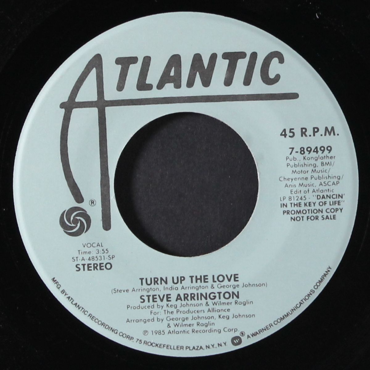 turn up the love by STEVE ARRINGTON