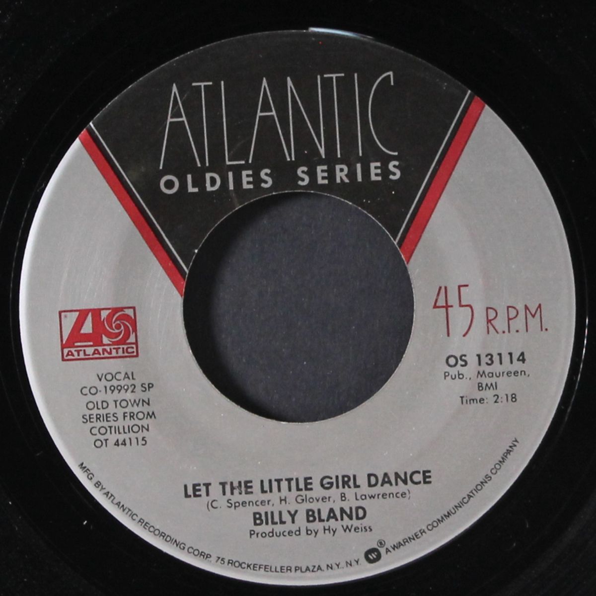 let the little girl dance / remember then by BILLY BLAND / EARLS