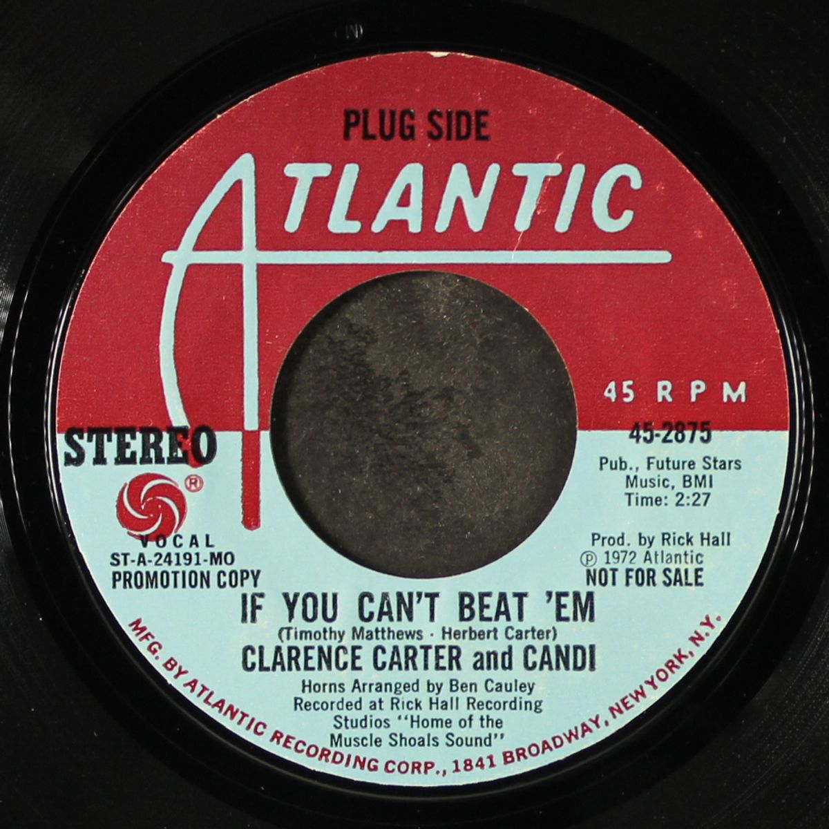 if you can't beat 'em / mono by CLARENCE CARTER & CANDI