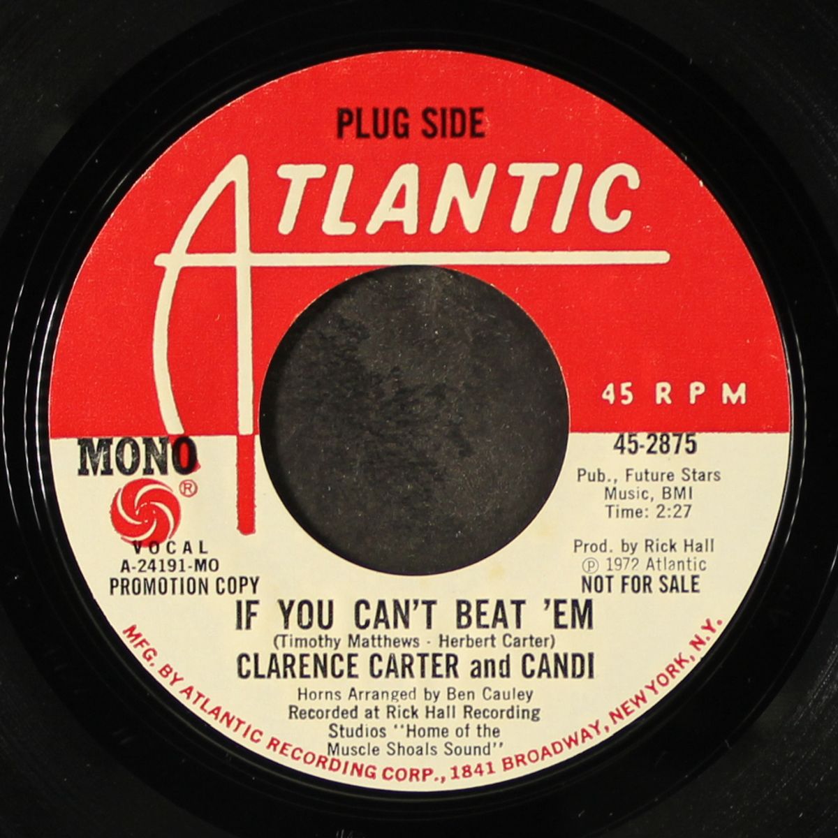 if you can't beat 'em / mono by CLARENCE CARTER & CANDI