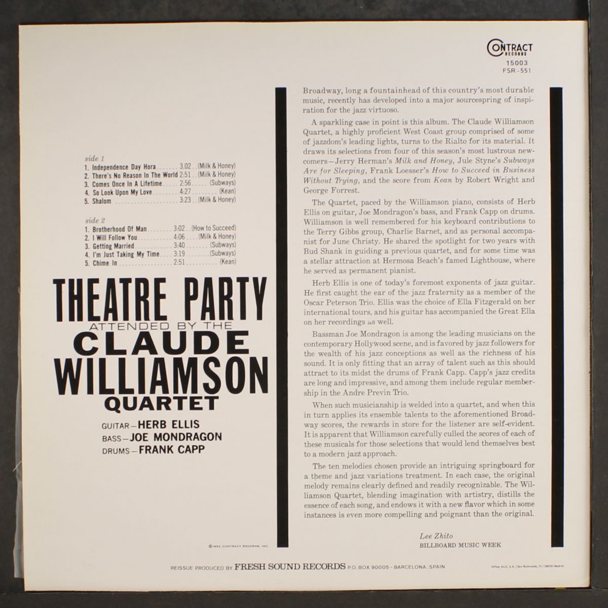 theatre party by CLAUDE WILLIAMSON