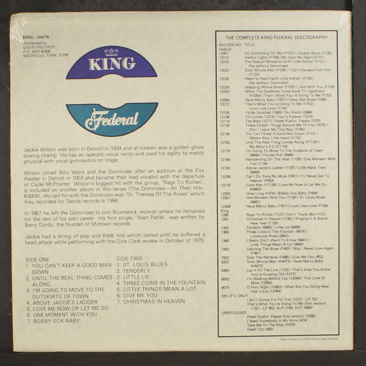 14 hits by JACKIE WILSON