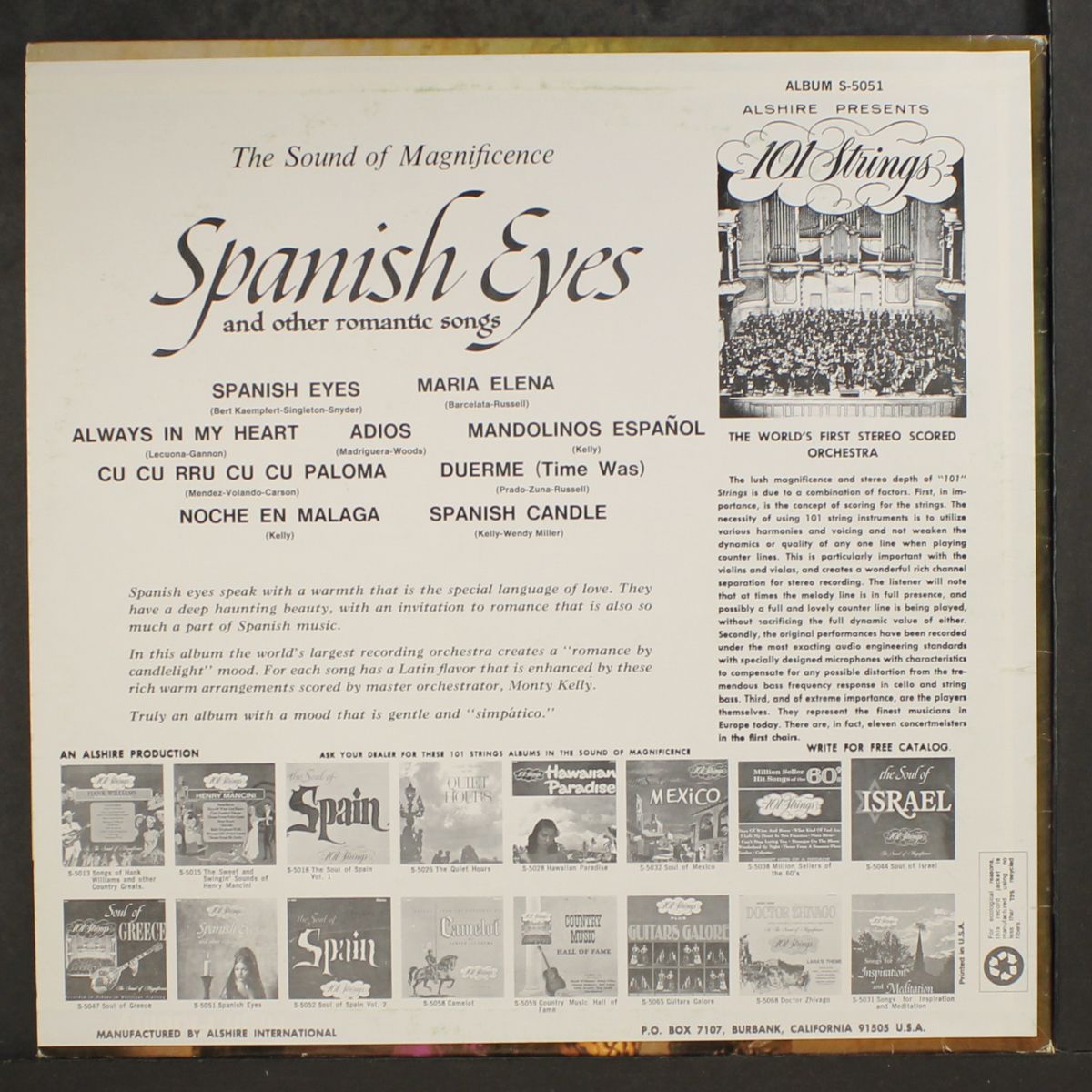 spanish eyes by 101 STRINGS
