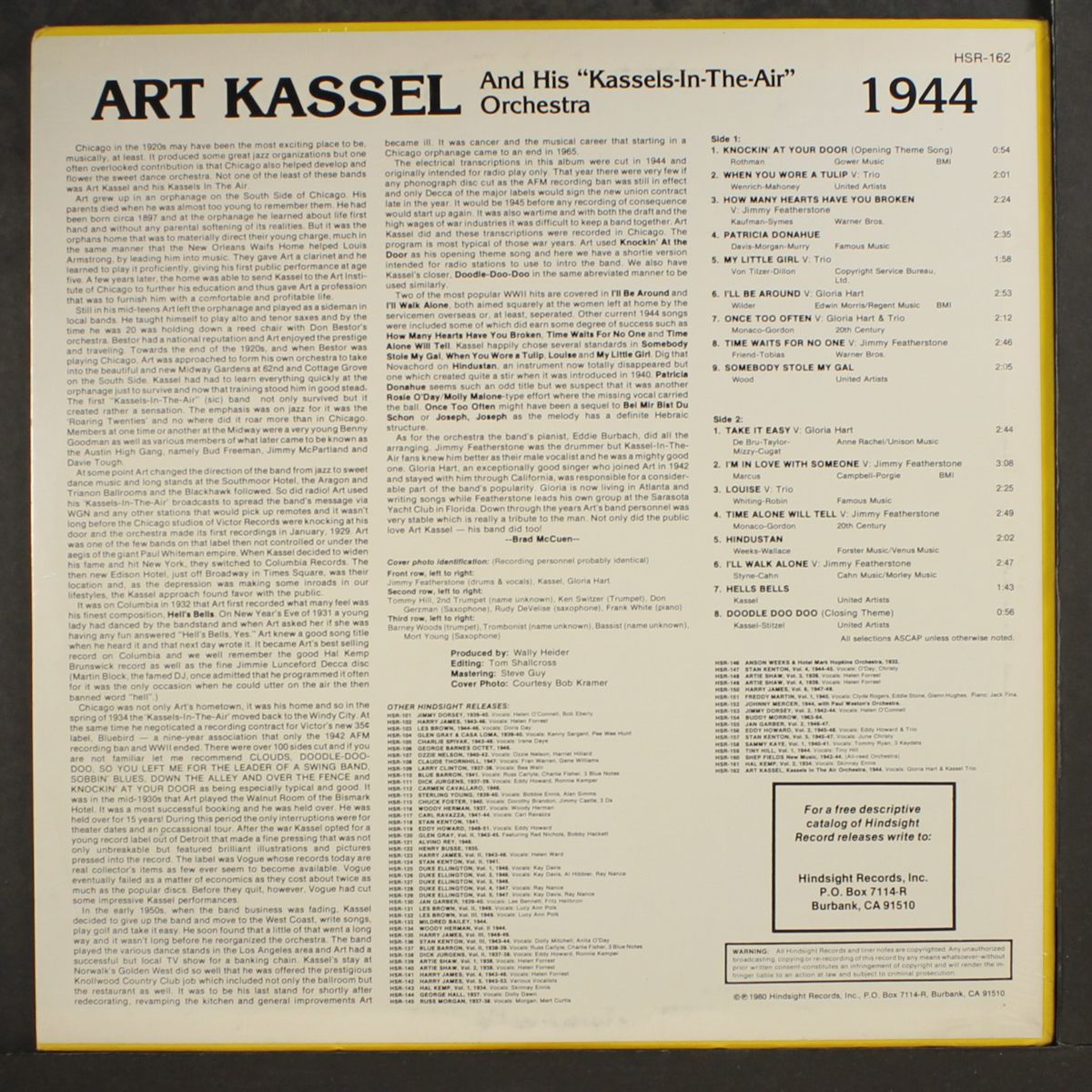 the uncollected, 1944 by ART KASSEL