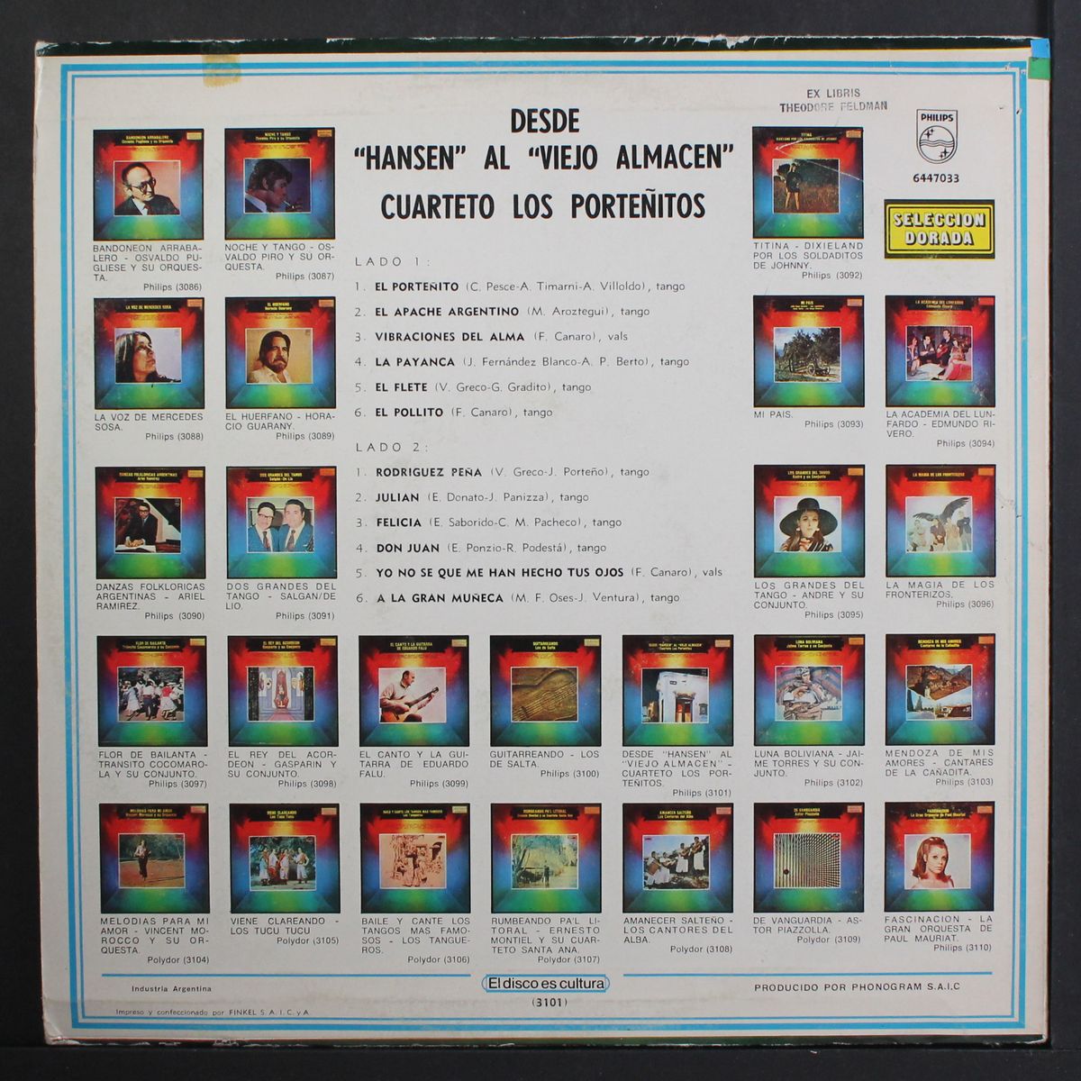 desde "hansen" al "viejo almacen" by CUARTETO LOS PORTENITOS