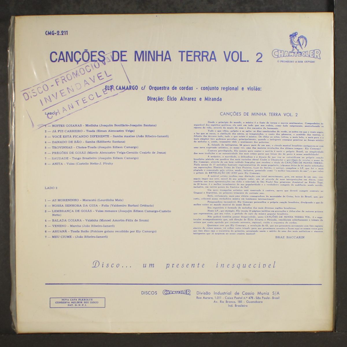 cancoes de minha terra vol. 2 by ELY CAMARGO