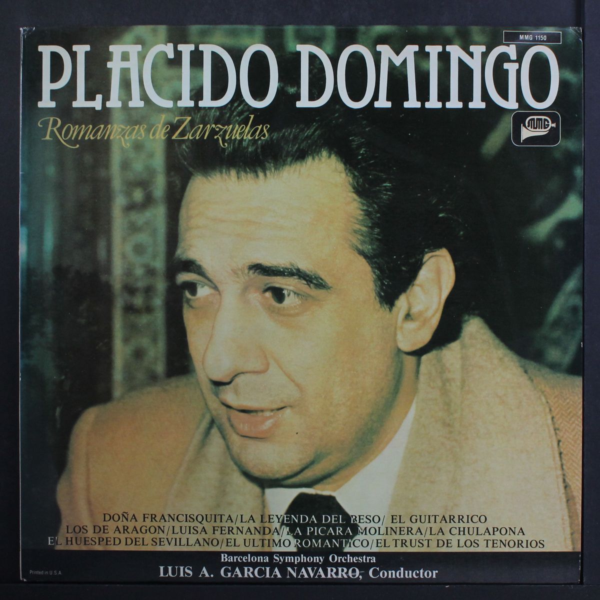romanzas de zarzuelas by PLACIDO DOMINGO