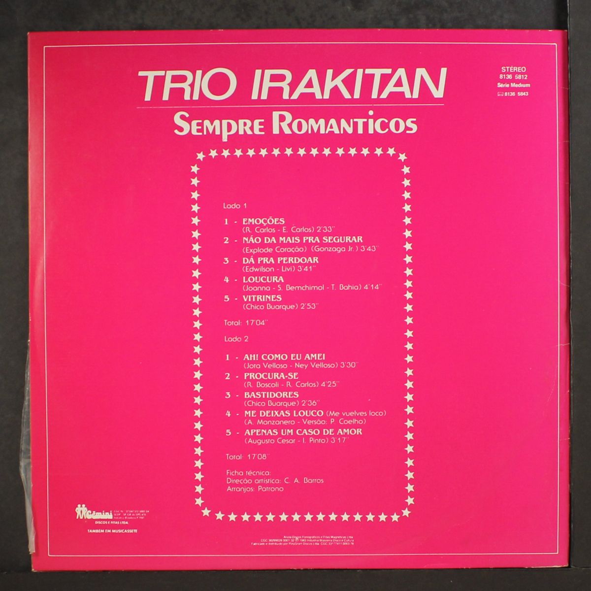 sempre romanticos by TRIO IRAKITAN