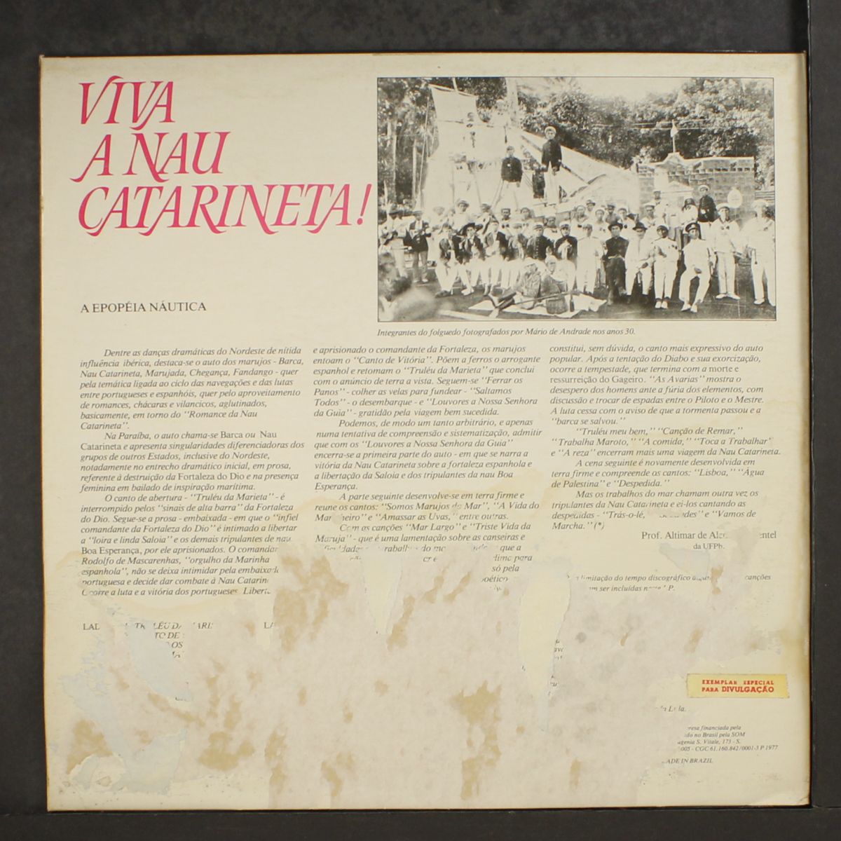 viva a nau catarineta by VARIOUS