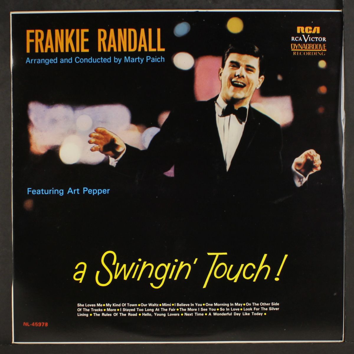 a swingin' touch by FRANKIE RANDALL