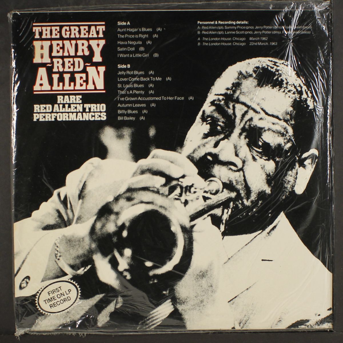 rare red allen trio performances by HENRY 'RED' ALLEN