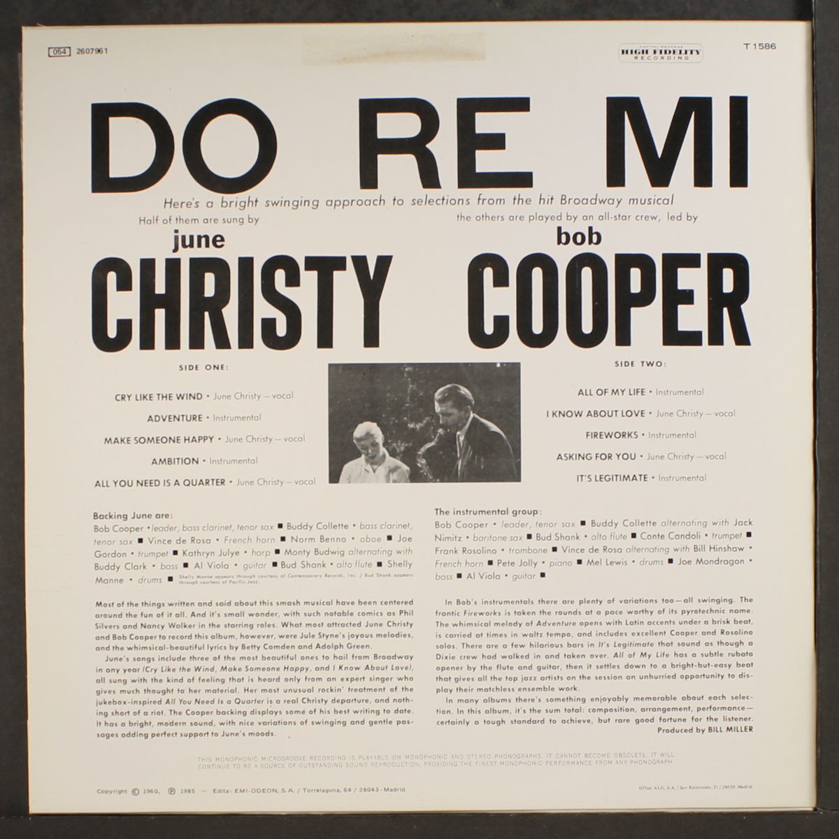 do re mi by JUNE CHRISTY & BOB COOPER