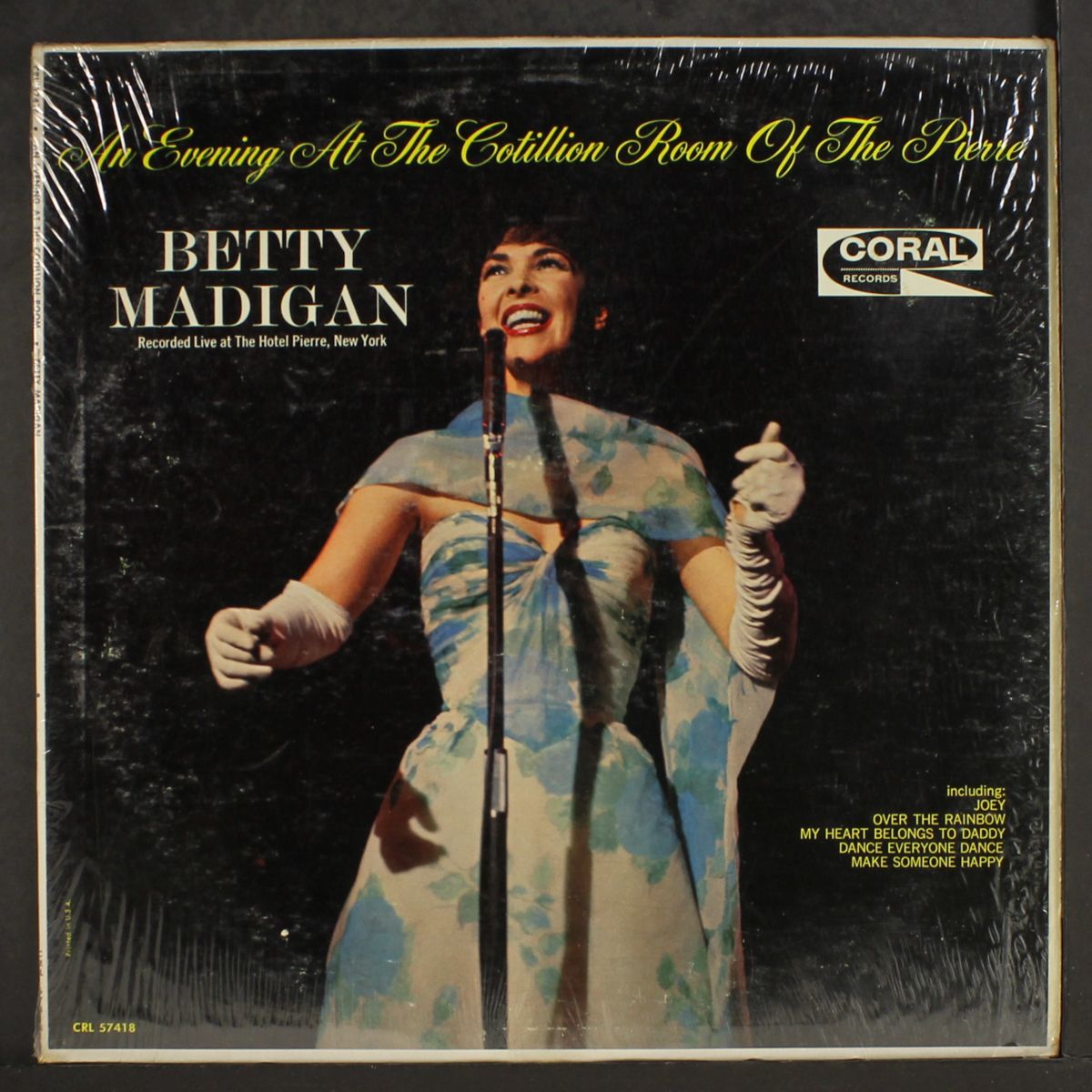 an evening at the cotillion room by BETTY MADIGAN