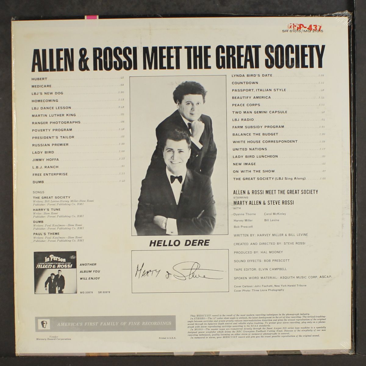 meet the great society by MARTY ALLEN & STEVE ROSSI