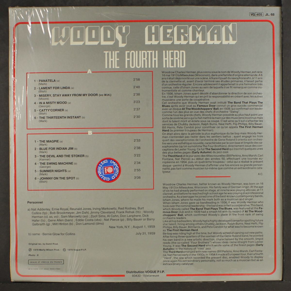 the fourth herd by WOODY HERMAN