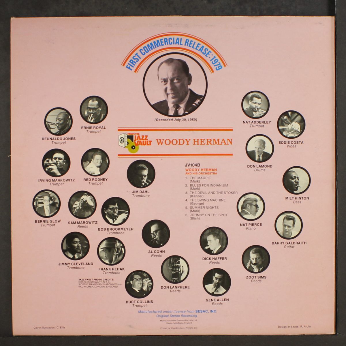 and orchestra by WOODY HERMAN