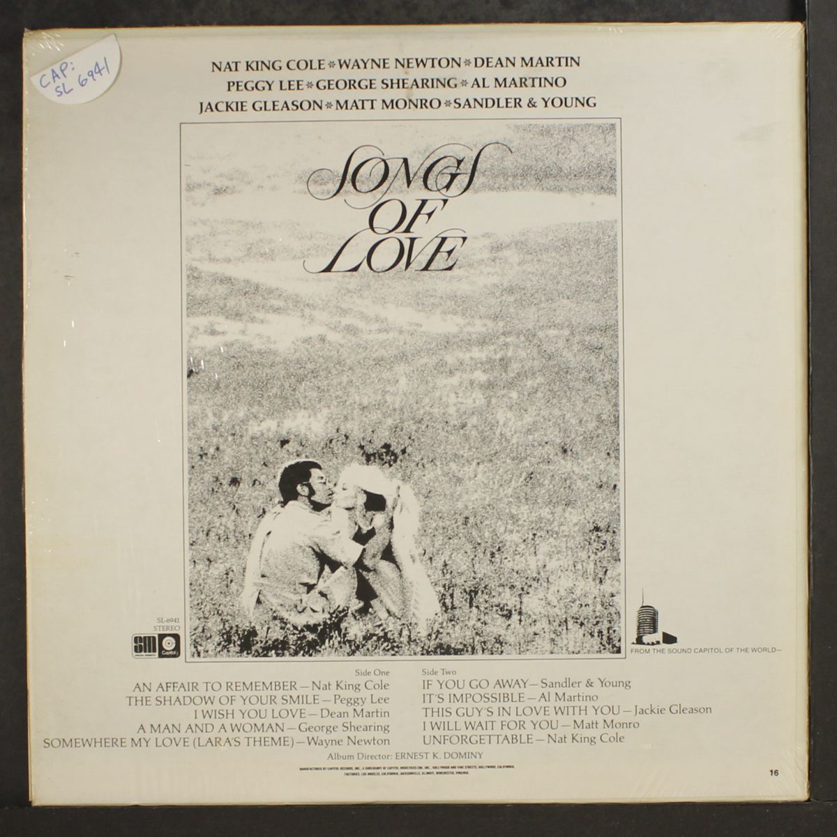songs of love by VARIOUS