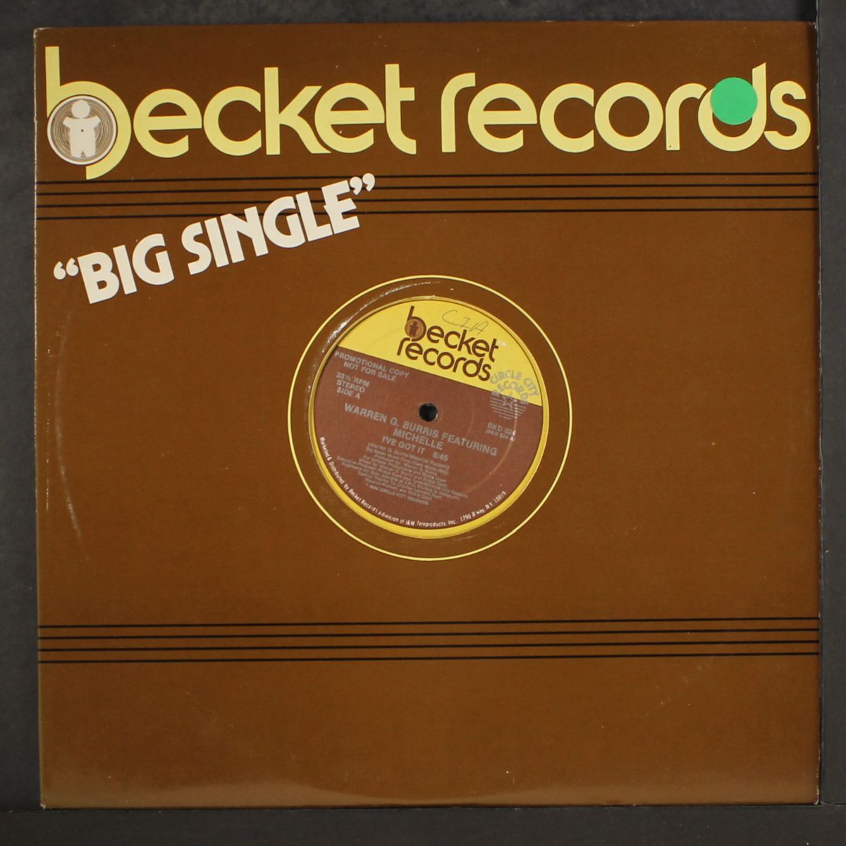 i've got it by WARREN G. BURRIS FEATURING MICHELLE