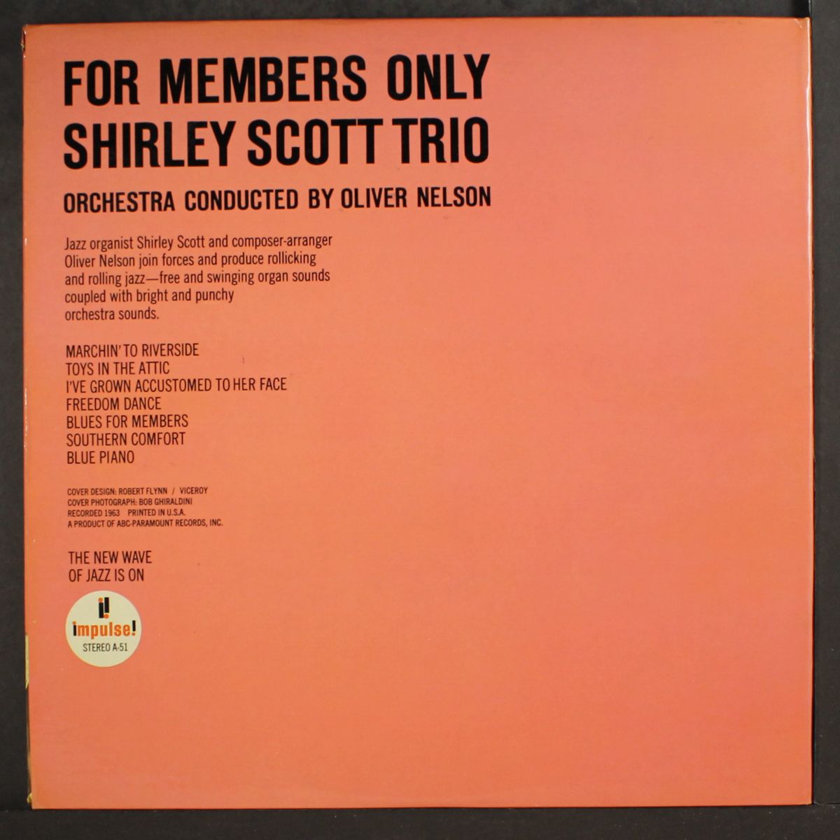 for members only by SHIRLEY SCOTT