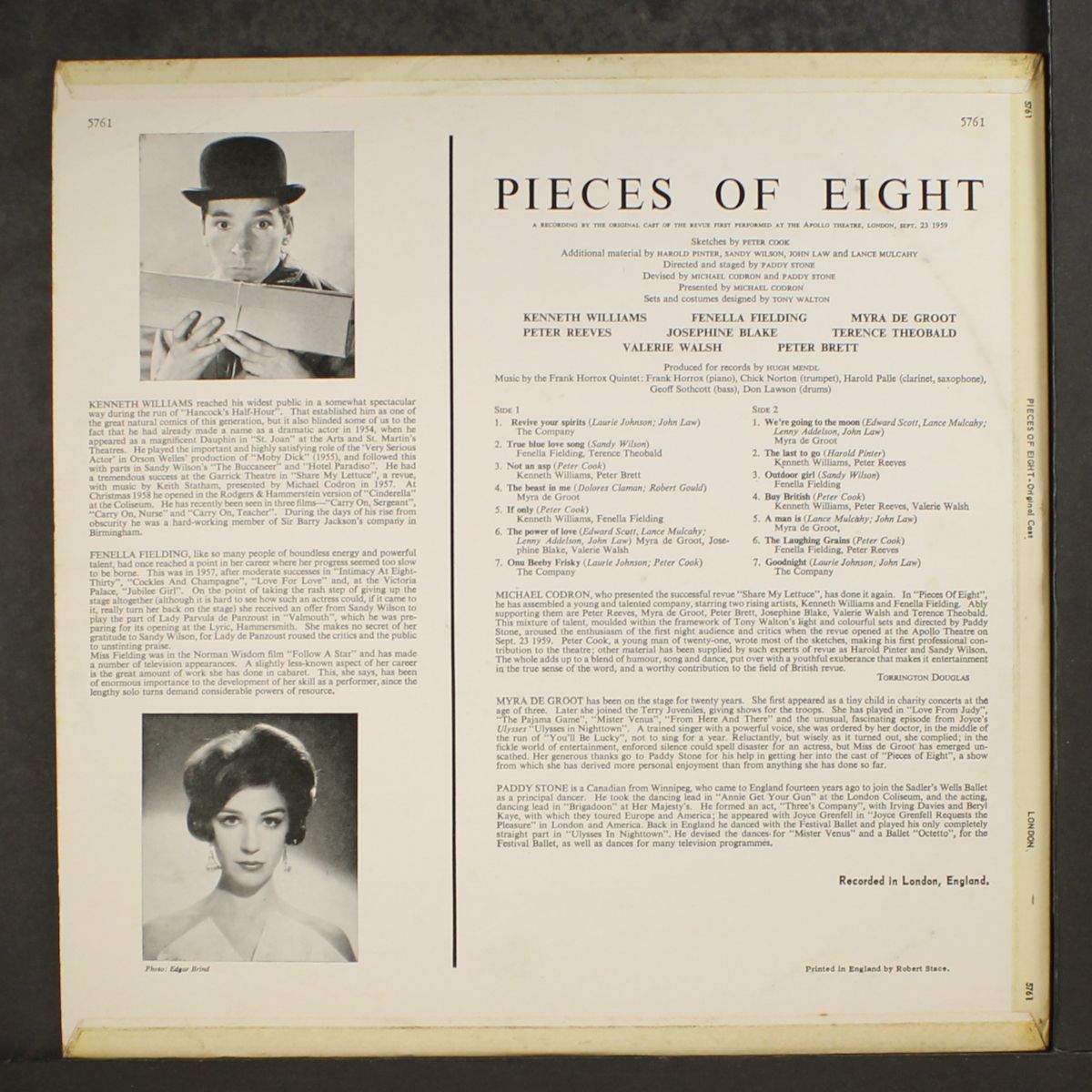 pieces of eight by ORIGINAL CAST