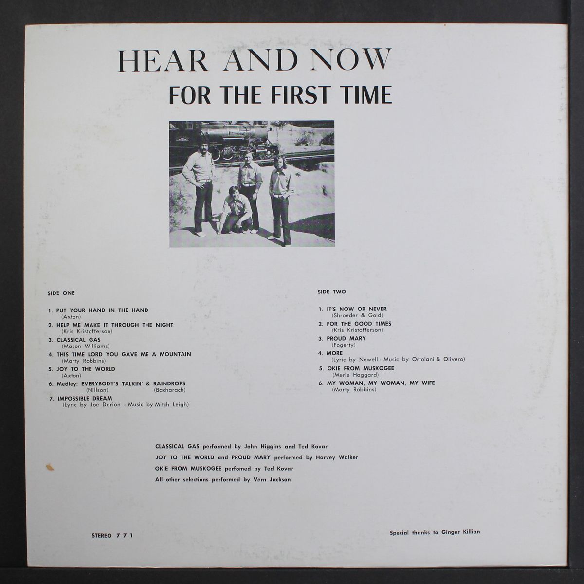 for the first time by HEAR & NOW