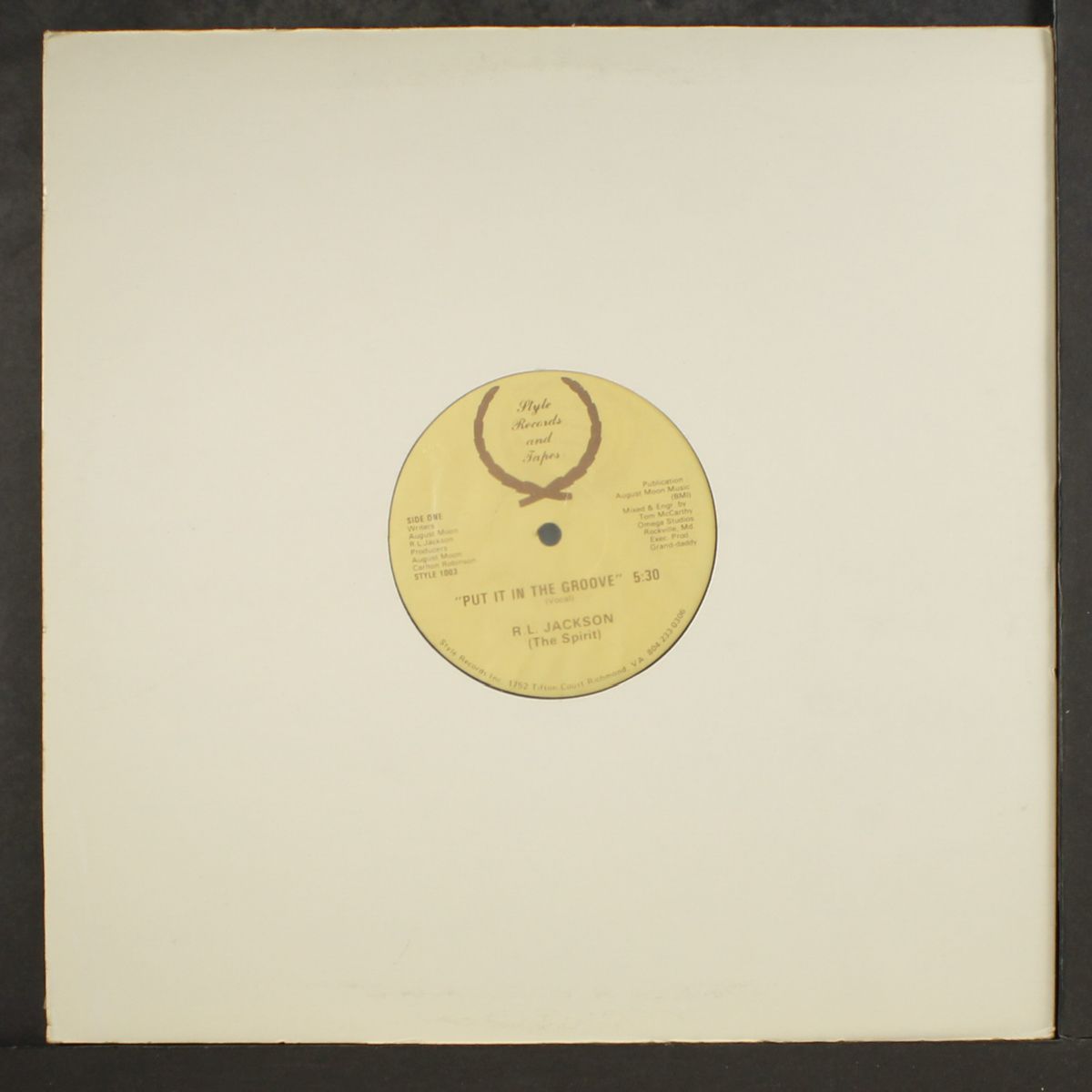 put it into the groove by R.L. JACKSON