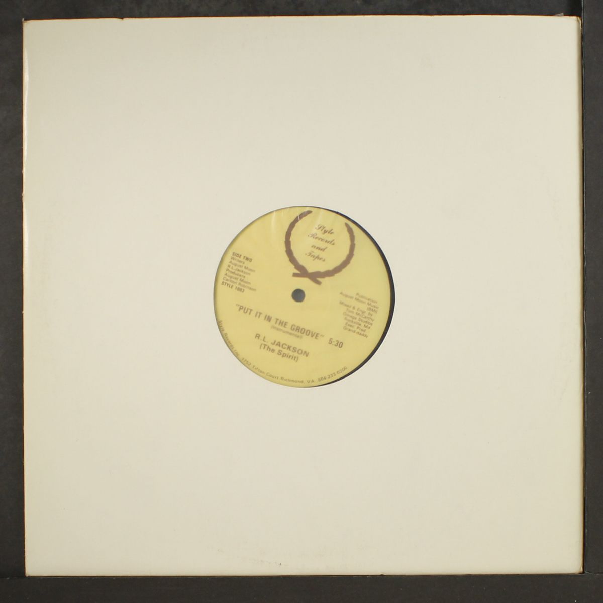 put it into the groove by R.L. JACKSON