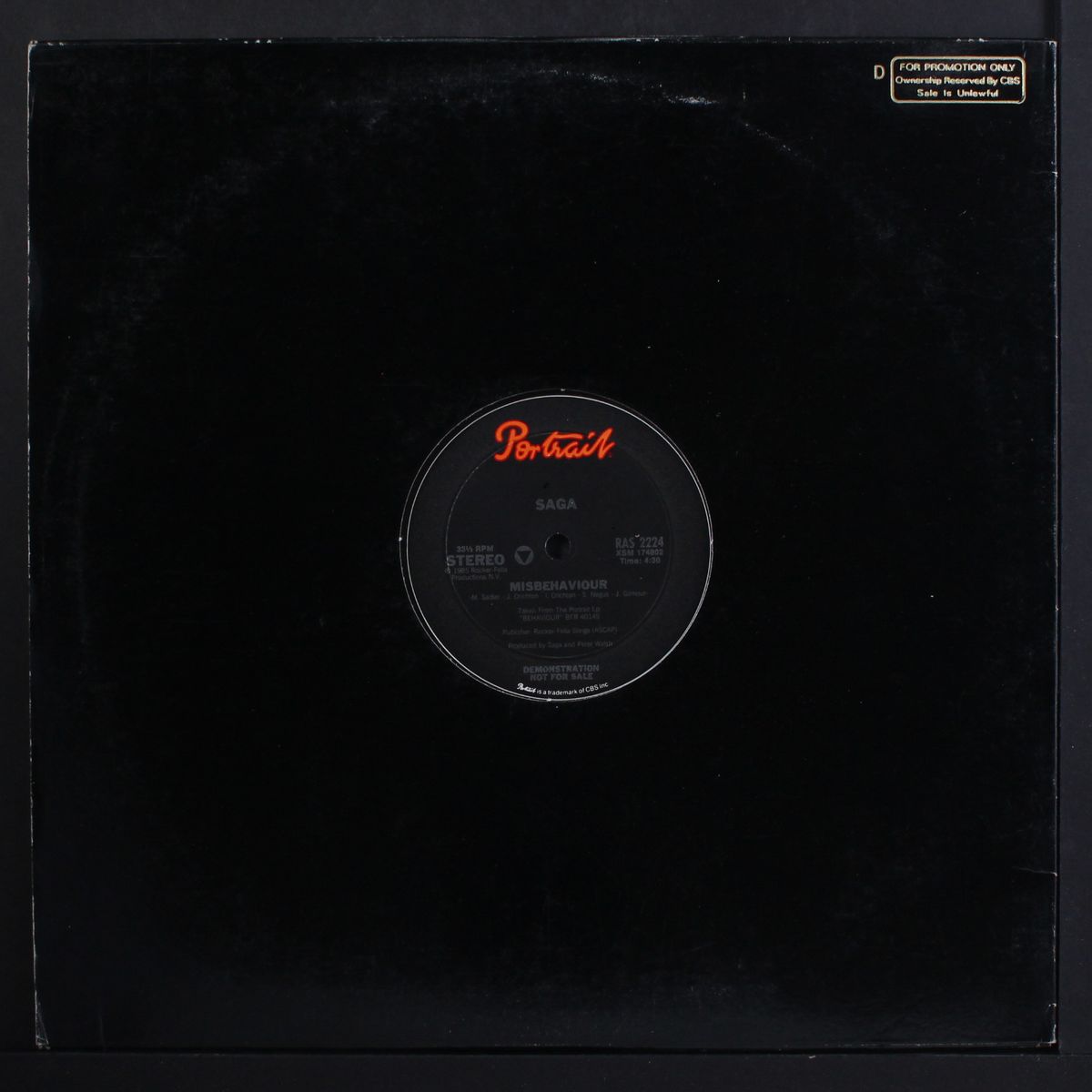 misbehaviour by SAGA