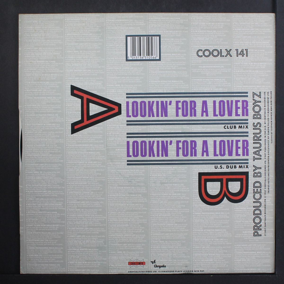 lookin' for a lover by TAURUS BOYZ