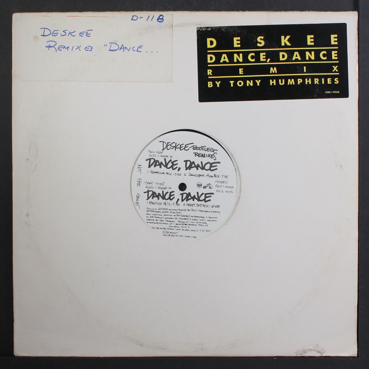 dance dance (tony humphries remix) by DESKEE