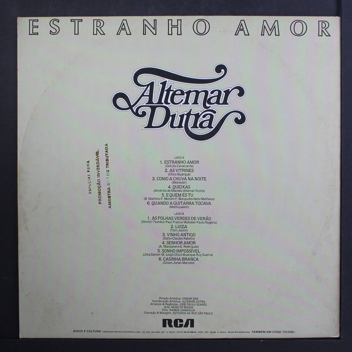 estranho amor by ALTEMAR DUTRA